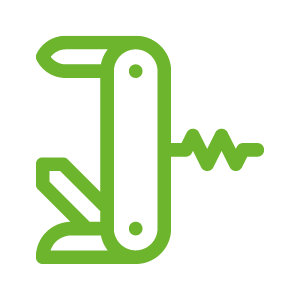 Illustratie van slimme tools voor perscommunicatie